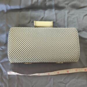 Jessica McClintock Silver Clutch